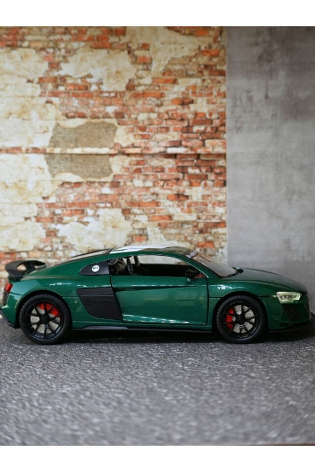 AUDİ R8 METAL ARABA YEŞİL