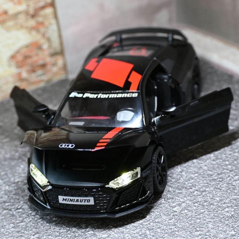 AUDİ R8 METAL ARABA SİYAH