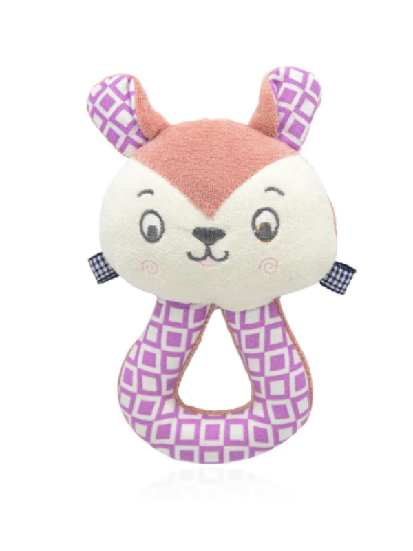 BabyJem 817 Çıngıraklı Kedi Oyun Arkadaşım Gül Kurusu 81701