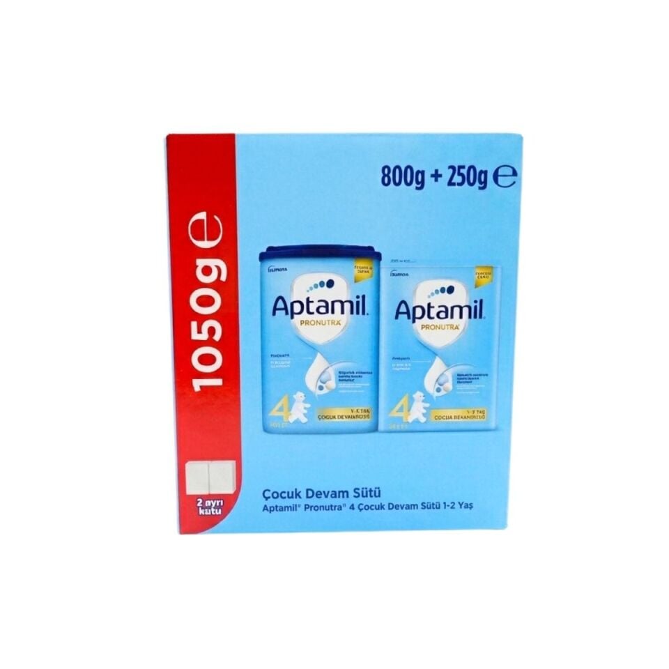Aptamil Devam Sütü No:4 800+250gr