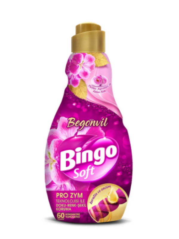 Bingo Soft Yumuşatıcı Begonvil 1440 ml