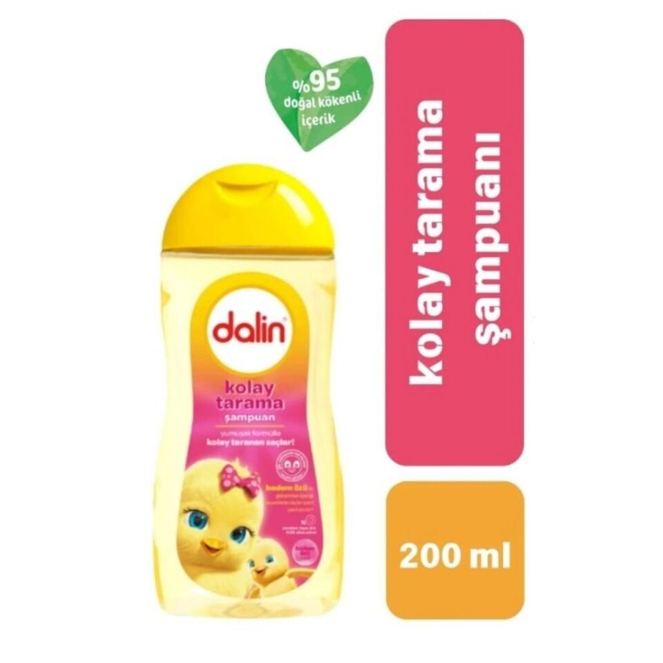 Dalin Kolay Tarama Badem Özlü Şampuan 200 ml
