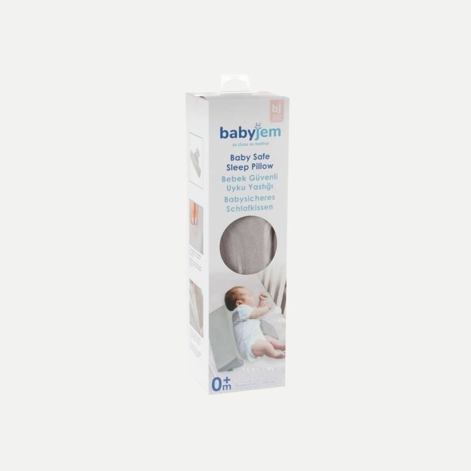 Babyjem Bebek Güvenli Uyku Yastığı Beyaz