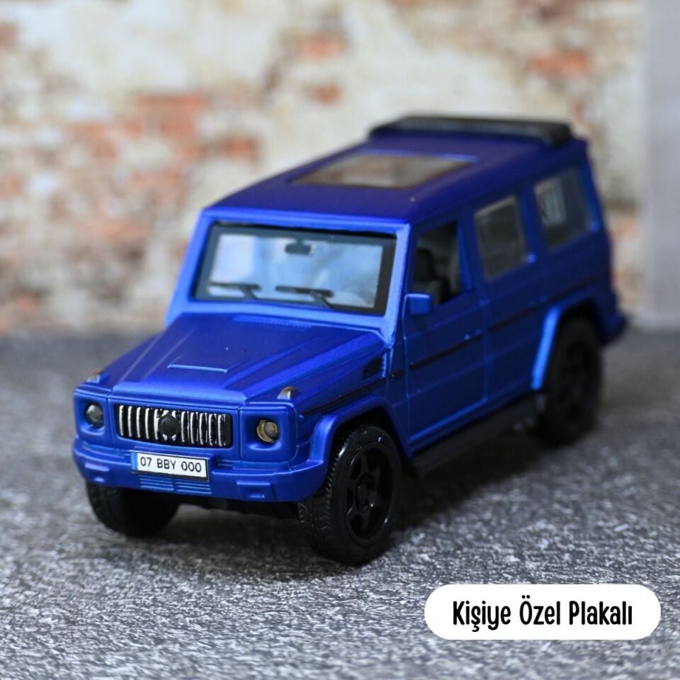 MERCEDES G63 METAL OYUNCAK ARABA MAVİ