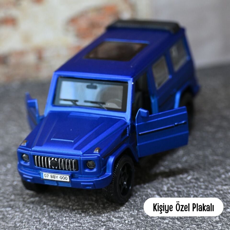 MERCEDES G63 METAL OYUNCAK ARABA MAVİ