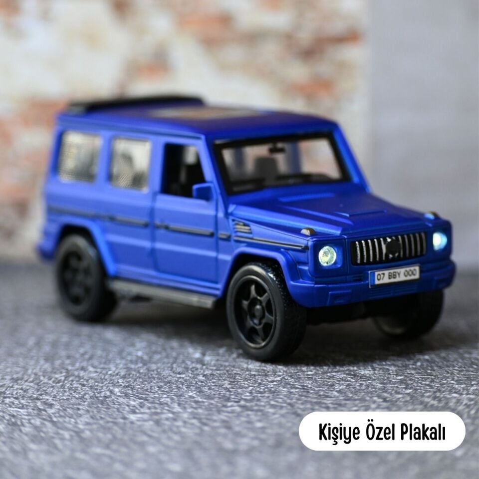 MERCEDES G63 METAL OYUNCAK ARABA MAVİ