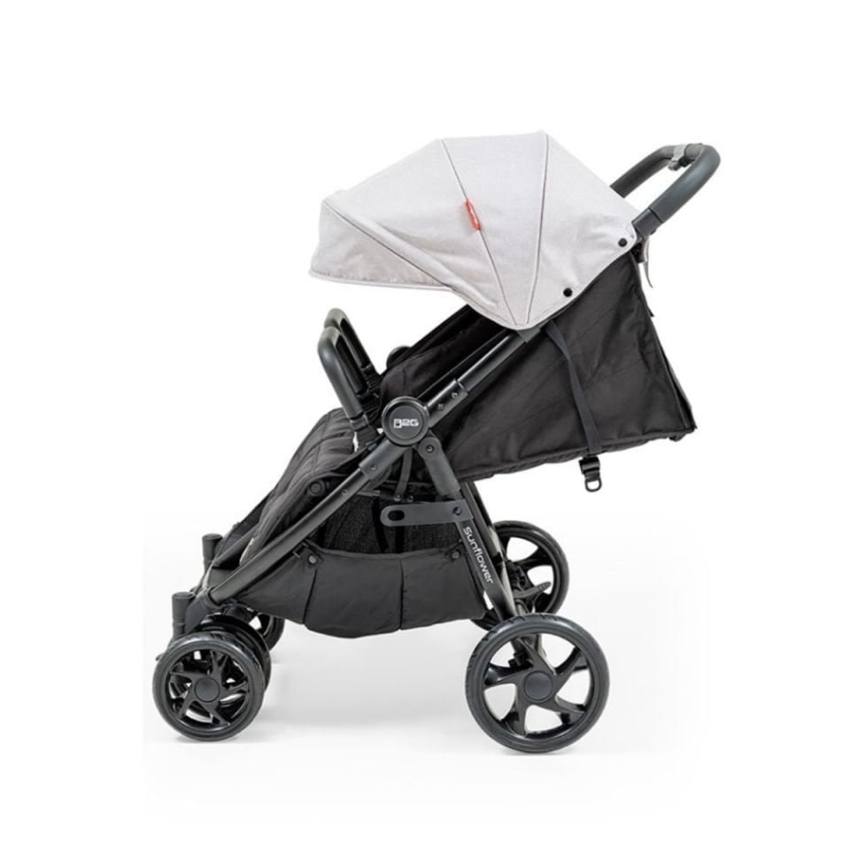 Baby2go Sunflower İkiz Bebek Arabası Siyah