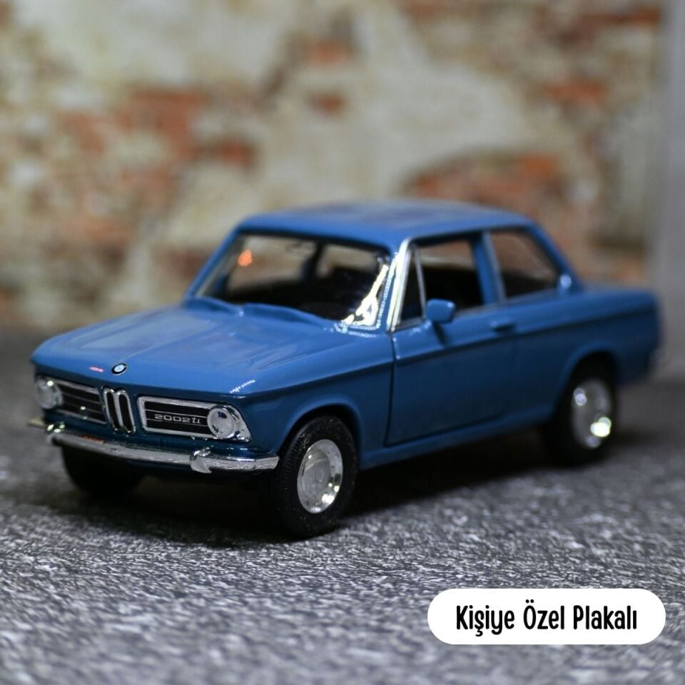 WELLY BMW 2002 Tİ METAL OYUNCAK MAVİ 1:36
