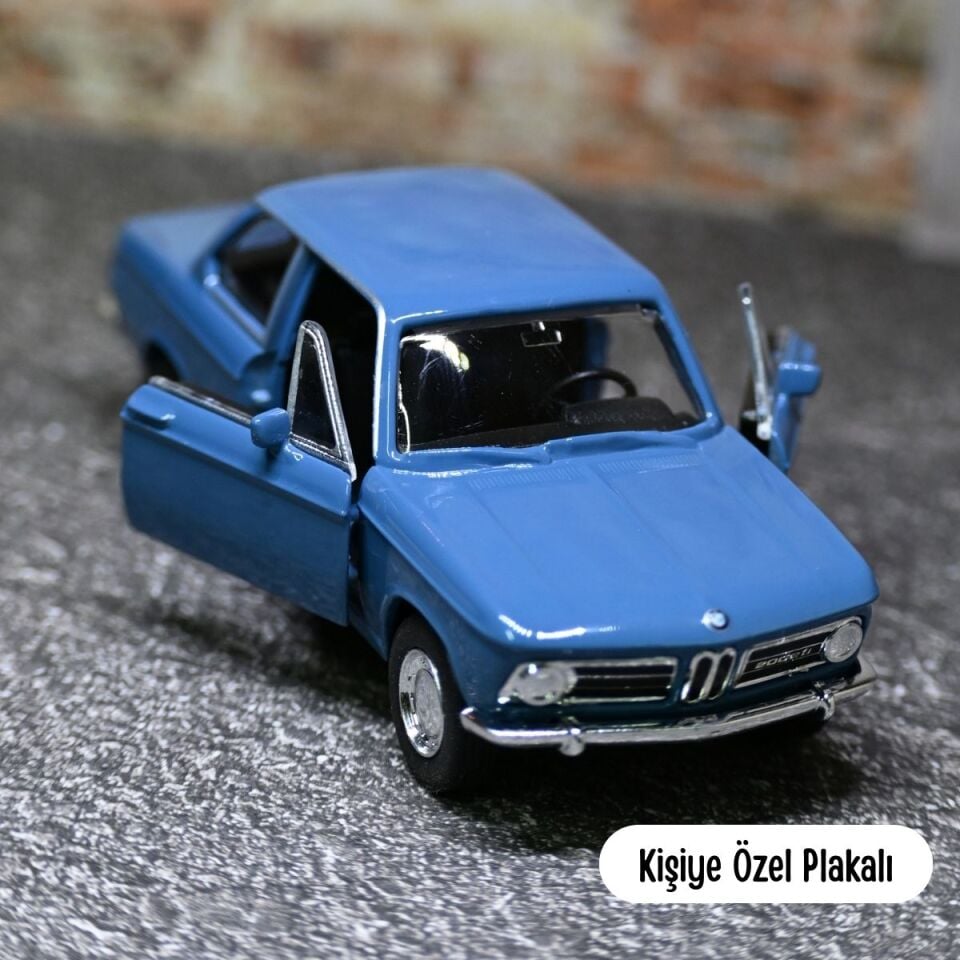 WELLY BMW 2002 Tİ METAL OYUNCAK MAVİ 1:36
