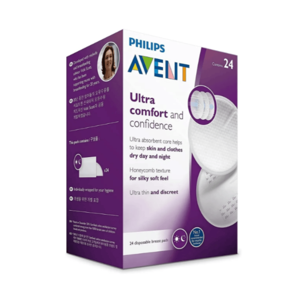 Philips Avent SCF254/24 Tek Kullanımlık Göğüs Pedi 24lü