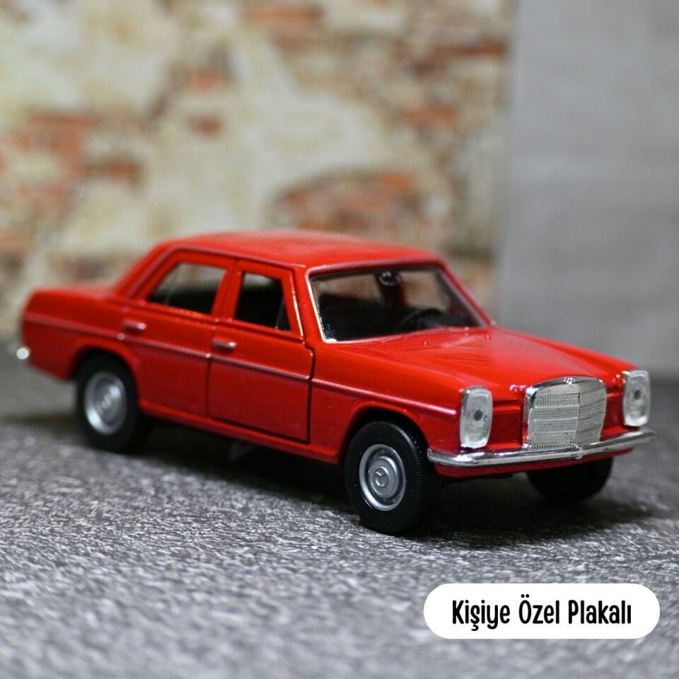 WELLY MERCEDES E220 METAL ARABA 1:36 KIRMIZI