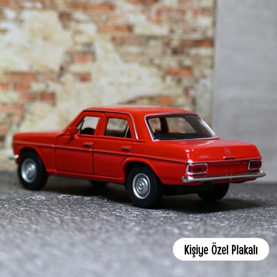 WELLY MERCEDES E220 METAL ARABA 1:36 KIRMIZI