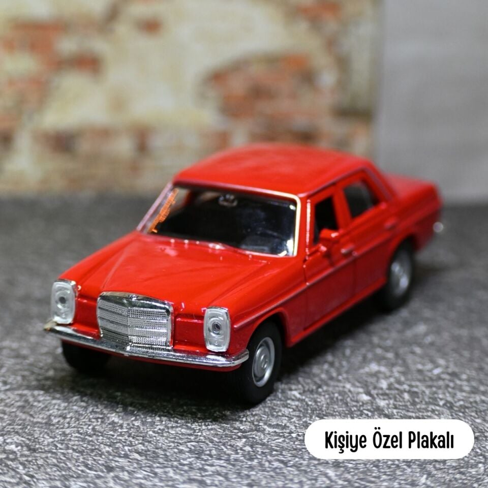 WELLY MERCEDES E220 METAL ARABA 1:36 KIRMIZI