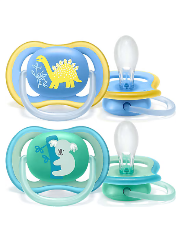 Avent Ultra Yumuşak Emzik 0-6 Ay 2'li Erkek