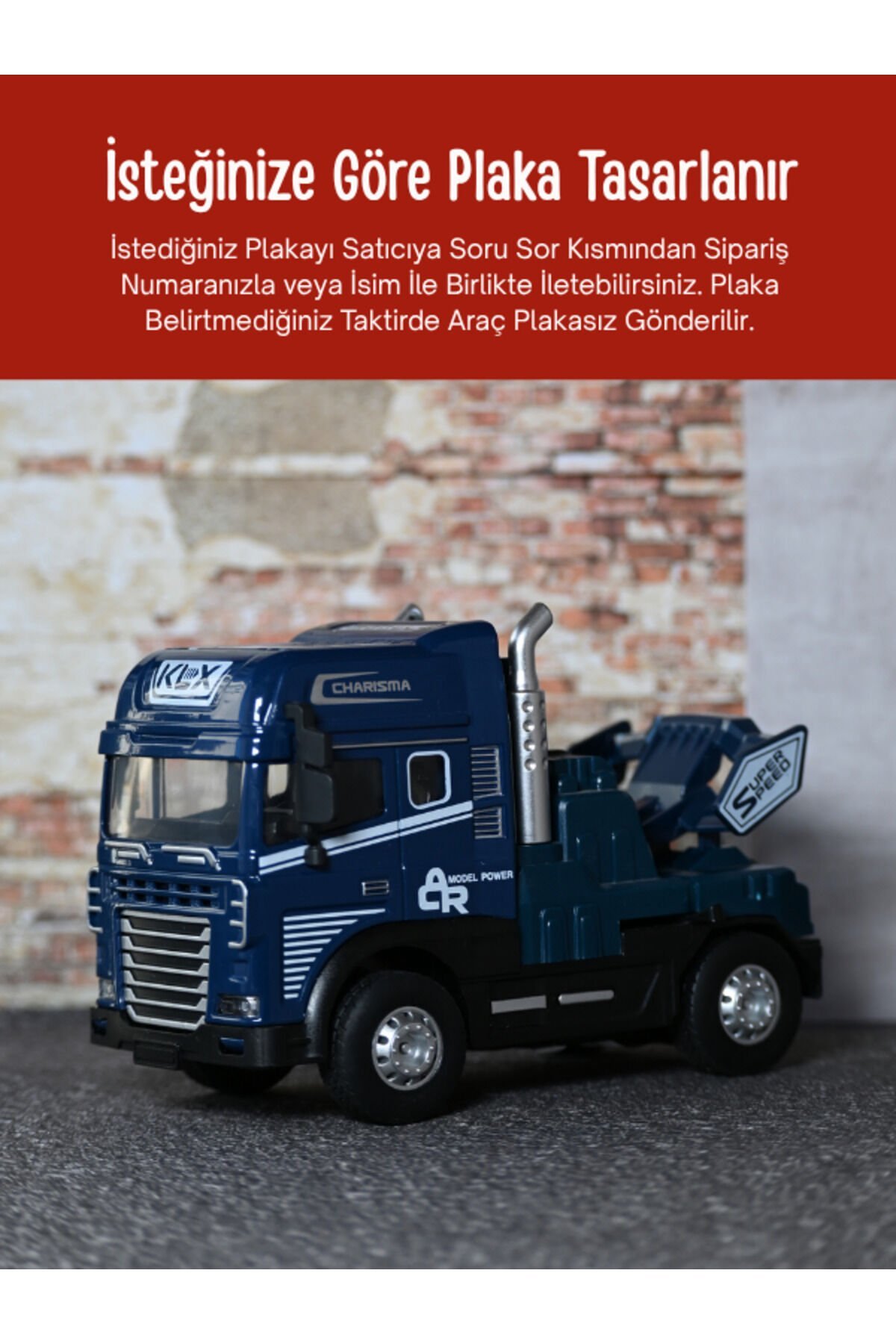 SCANİA TAŞIYICI TIR IŞIKLI VE SESLİ MAVİ