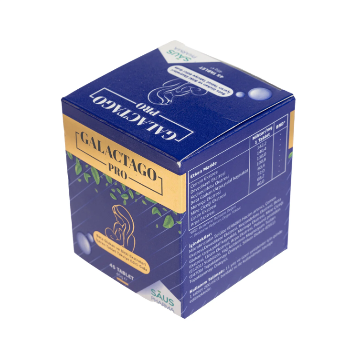 Galactago Süt Artırıcı Pro 45 Tablet