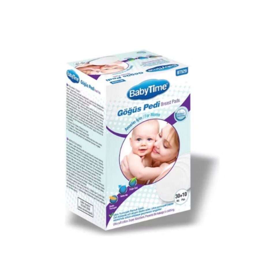 Babytime BT529 Göğüs Pedi 40lı