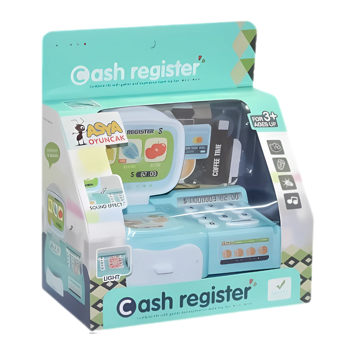 Pilli Küçük Boy Yazar Kasa 19646