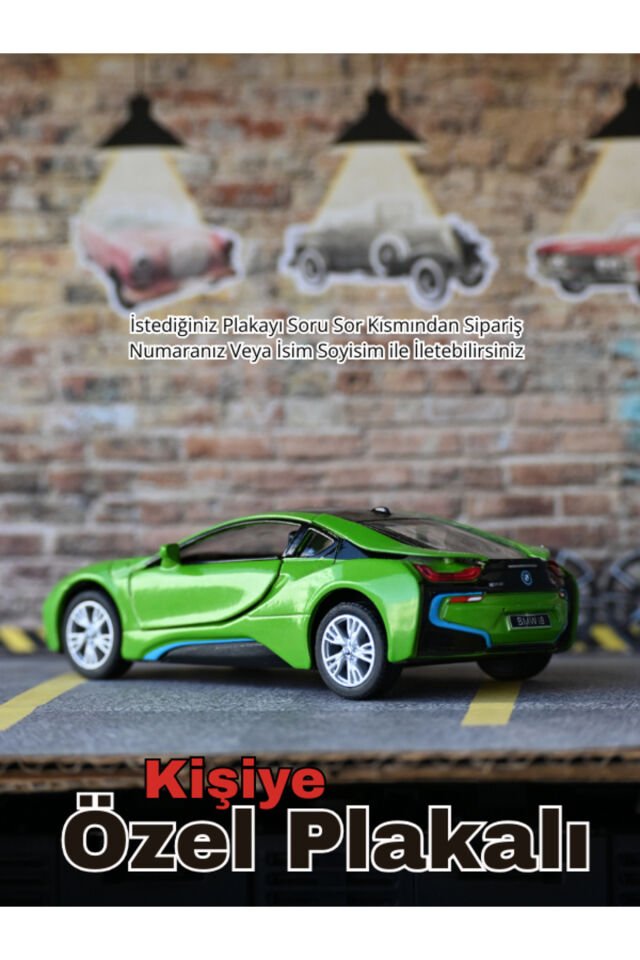 BMW İ8 METAL ARABA YEŞİL