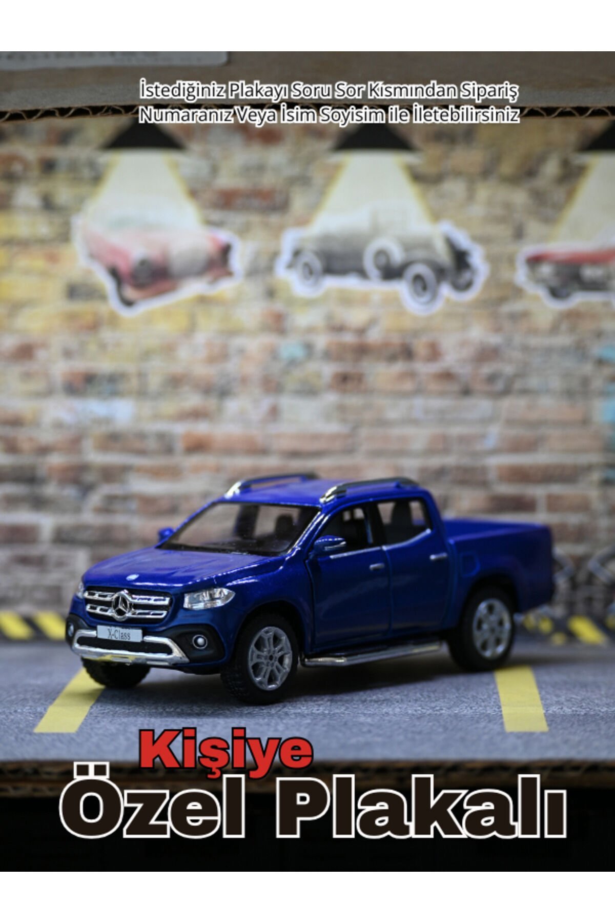 Mercedes X-Class Metal Araba MAVİ