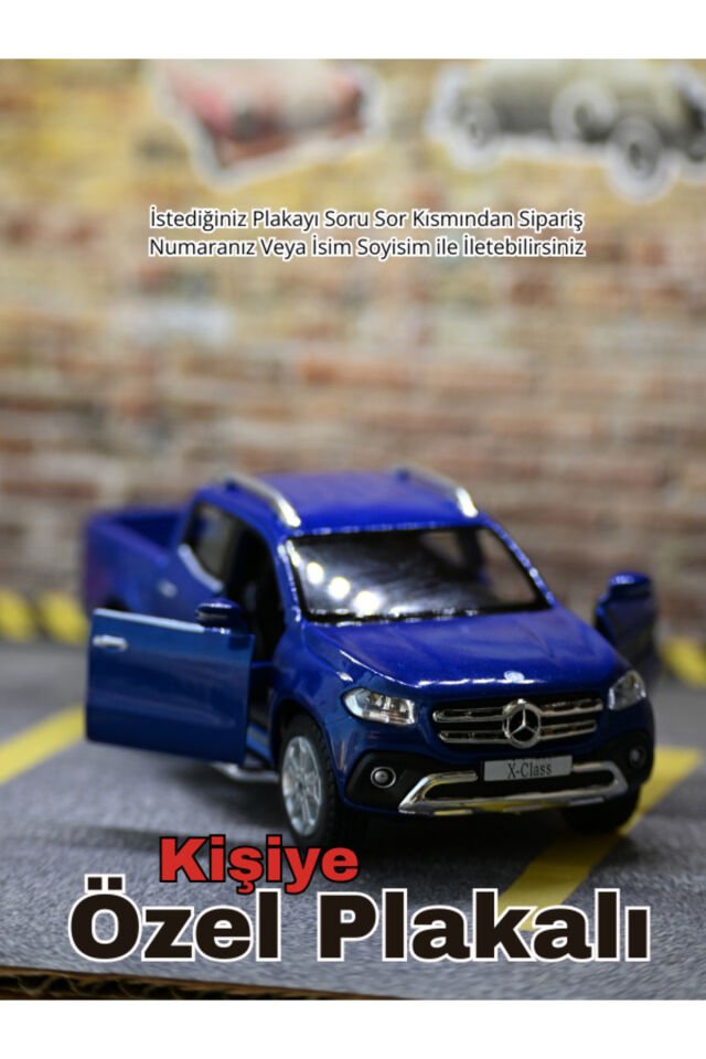 Mercedes X-Class Metal Araba MAVİ