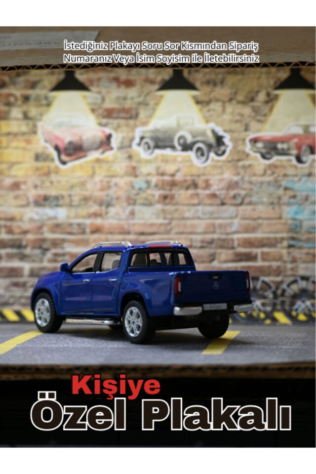 Mercedes X-Class Metal Araba MAVİ