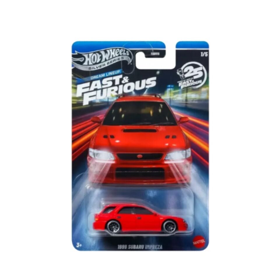 Hot Wheels 1999 Subaru İmpreza Fast Furious HNR88