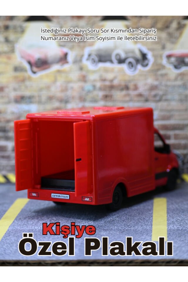 Mercedes Sprinter Kargo Metal Araba KIRMIZI