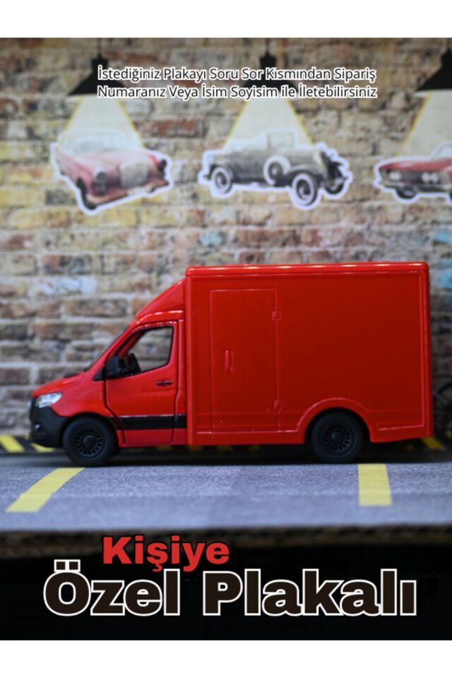 Mercedes Sprinter Kargo Metal Araba KIRMIZI