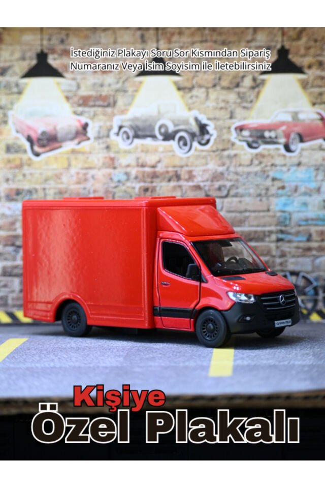 Mercedes Sprinter Kargo Metal Araba KIRMIZI