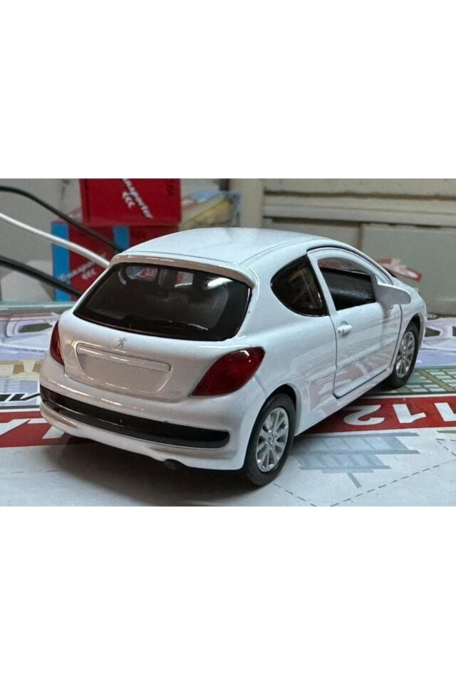 Oyuncak Metal Model Araba 1/36  Peugeot 207