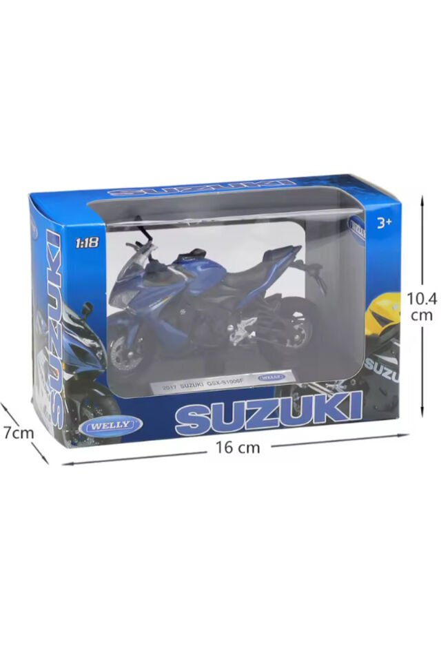 Welly 2017 Suzuki GSX-S1000F 1:18 Diecast