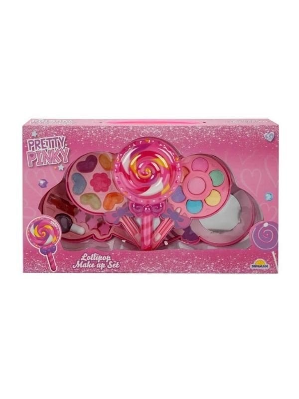 Lolipop Şekilli 4 Katlı Makyaj Güzellik Seti