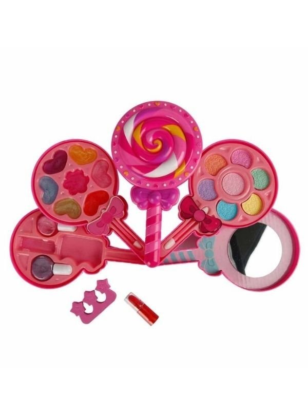 Lolipop Şekilli 4 Katlı Makyaj Güzellik Seti