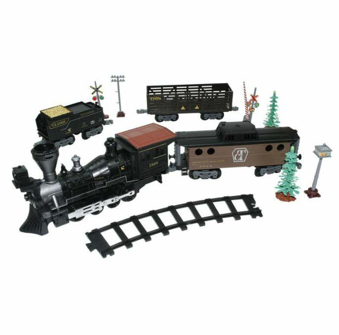 IŞIKLI SESLİ BUHARLI TREN