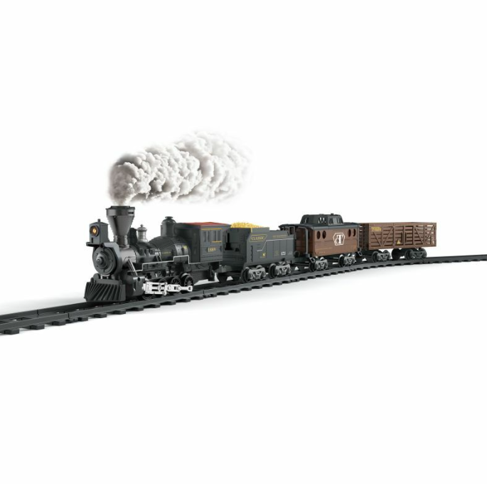 IŞIKLI SESLİ BUHARLI TREN