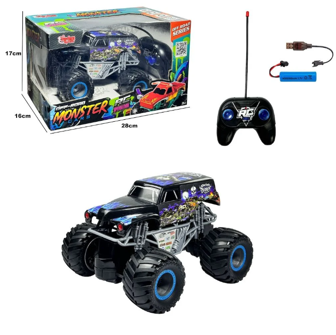 ŞARJLI MONSTER JEEP KUMANDALI ARABA