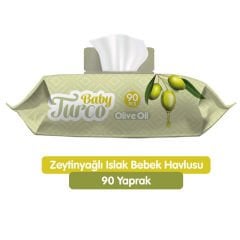 Babyturco Olive Oil Islak Mendil 90'li