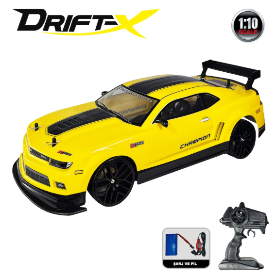 Vardem Uzaktan Kumandalı Full Fonksiyon 2.4G 1:10 Şarjlı High Speed Drift Araba