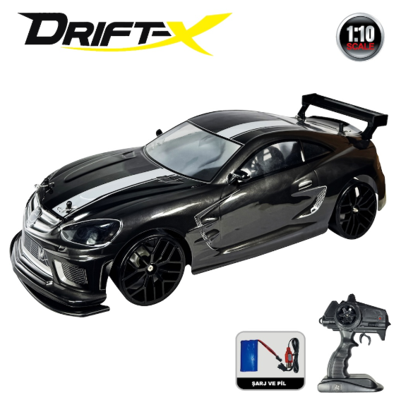 Vardem Uzaktan Kumandalı Full Fonksiyon 2.4G 1:10 Şarjlı High Speed Drift Araba