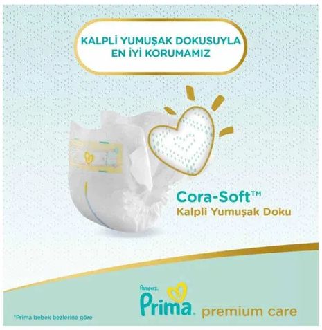 Prima Premium Care Cırtlı Bebek Bezi 6 (XL) Beden-35 Adet