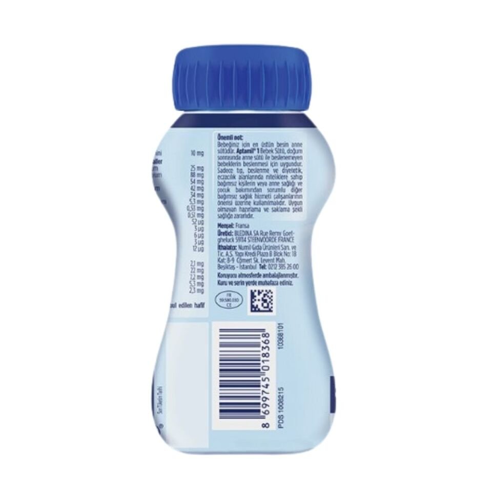 Aptamil Bebek Sütü İçime Hazır 200ml 0-6 Ay