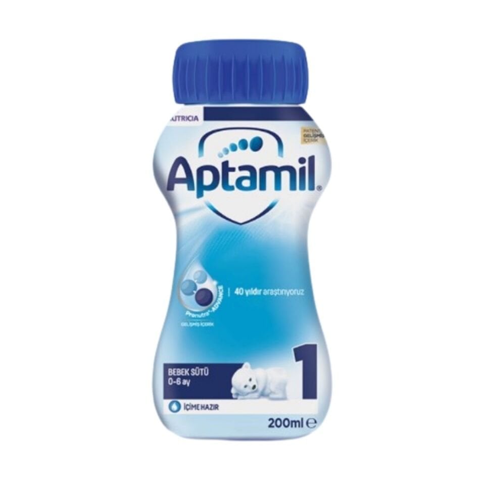 Aptamil Bebek Sütü İçime Hazır 200ml 0-6 Ay