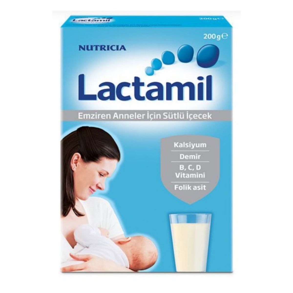Lactamil Emziren Anneler için Sütlü İçecek 200 g