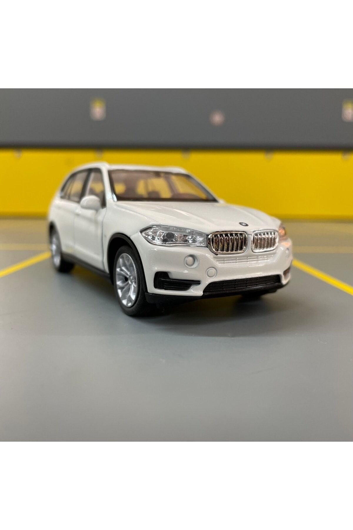 Bmw X5 1/36 Ölçek Diecast Metal Model Araba BEYAZ