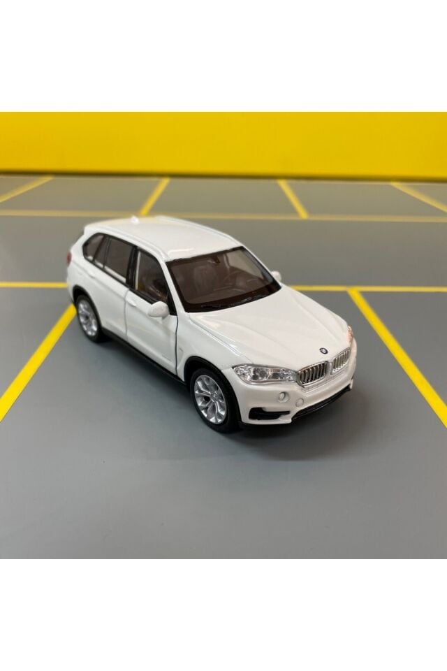Bmw X5 1/36 Ölçek Diecast Metal Model Araba BEYAZ