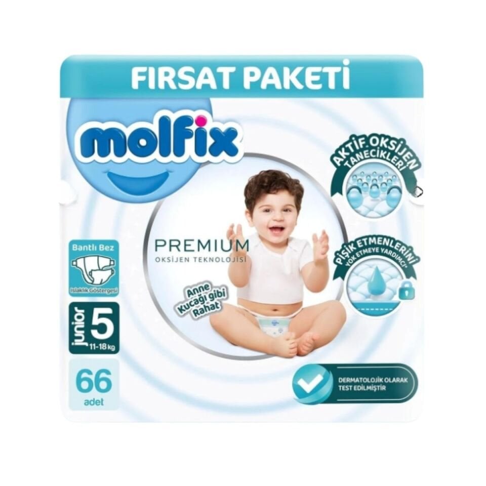 Molfix Oks Ultra Fırsat Cırtlı Fırsat Paketi 5/66