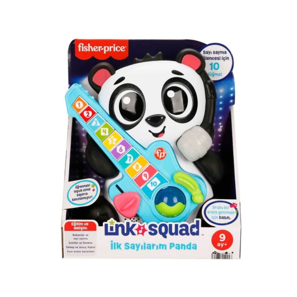 Fisher Price Squad İlk Sayılarım Panda