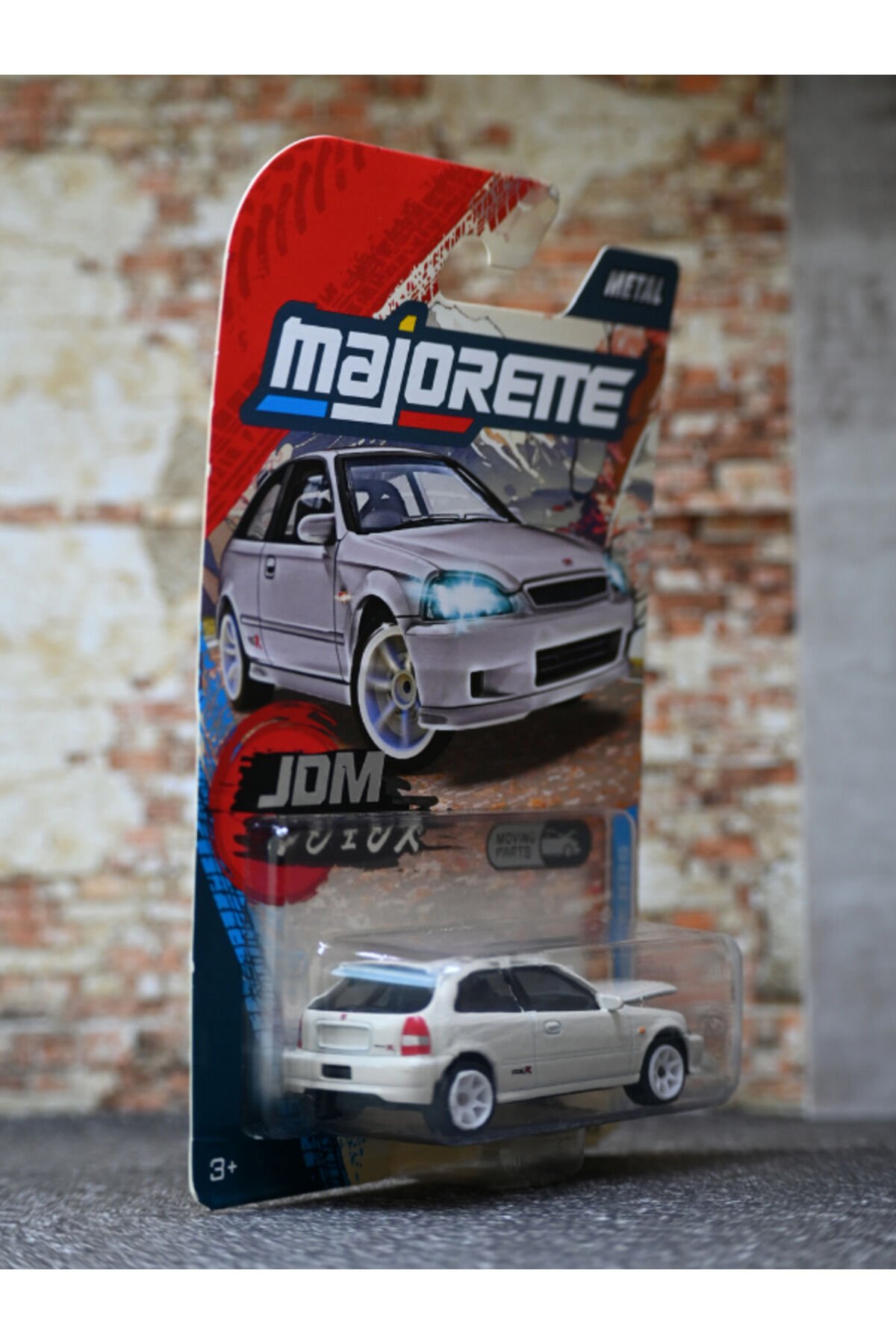 Majorette Honda Civic Typer EK9 Metal Araba