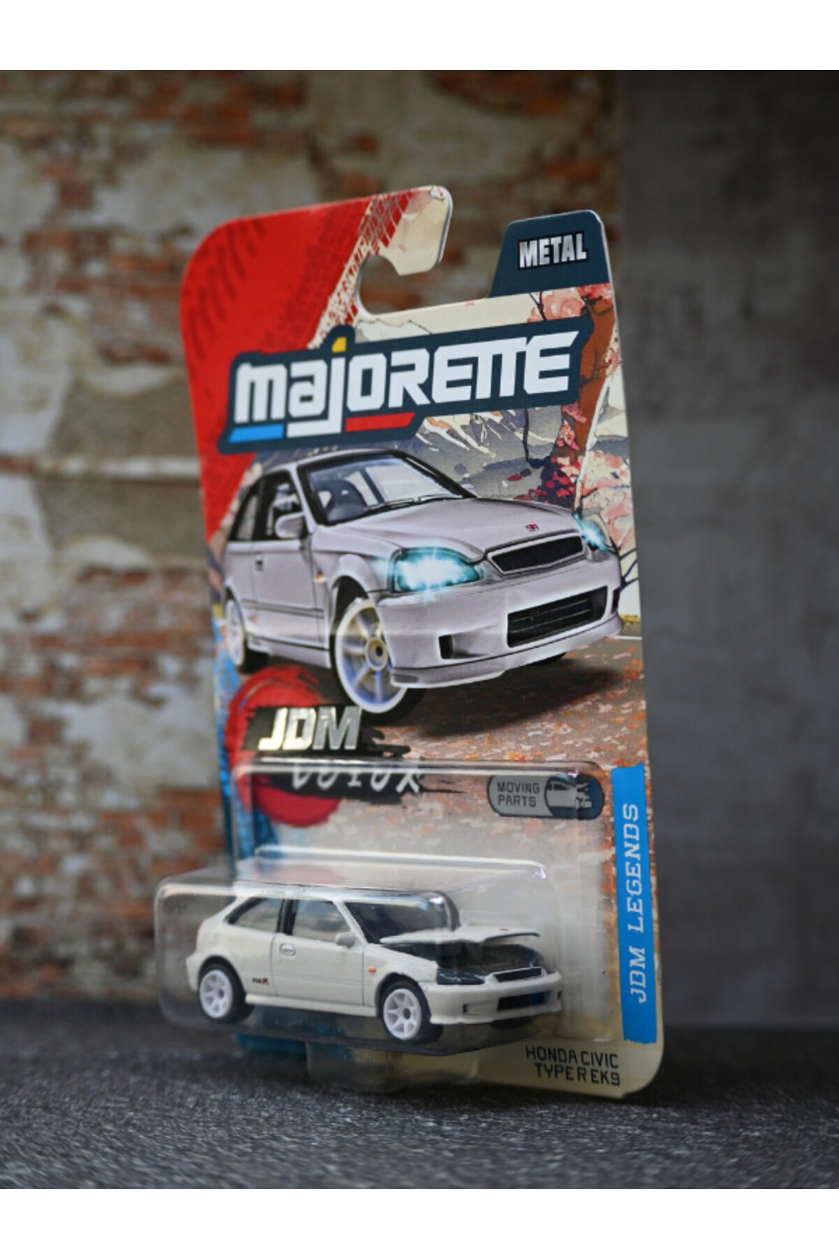 Majorette Honda Civic Typer EK9 Metal Araba